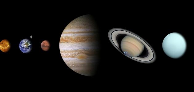 حجم كوكب المشتري Jupiter مقارنة بالأرض